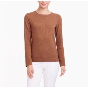 J. Crew Factory Wool Blend Teddy Sweater Camel Size XXS